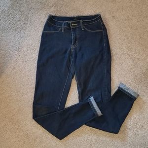 Dark skinny jeans